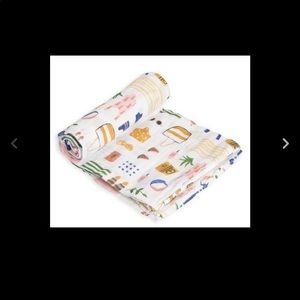 NWT Little Unicorn Muslin Swaddle Beach Bag
